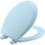 Bemis WC-Sitz 500EC 464 mit Easy Clean & Change Scharnieren, Dresden Blue, 1 Pack rund