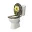 SINOBATH Design WC-Sitz mit Motiv, Soft-Close, Duroplast, Einfache Montage, Quick-Release, UV-beständig