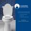 Mayfair 815EC 034 Toilettensitz, abnehmbar, weich, der sich nie löst, Himmelblau, rund