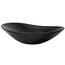 ML-Design Waschbecken aus Keramik in Schwarz matt 63 x 36 x 15,5 cm, Ovale Aufsatzwaschbecken, Moderne Waschtisch, Waschschale mit Abflussloch, Waschplatz Handwaschbecken, für Badezimmer/Gäste-WC