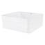 ML-Design Waschbecken aus Keramik Weiß glänzend 39x39x15 cm Quadratisch, Moderne Aufsatzwaschbecken, Design Waschtisch Aufsatz-Waschschale Waschplatz Handwaschbecken, für das Badezimmer und Gäste-WC