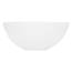 ML-Design Waschbecken aus Keramik in Weiß glänzend, Ø 28x11,6 cm, Runde Aufsatzwaschbecken, Moderne Waschtisch, Waschschale mit Abflussloch, Waschplatz Handwaschbecken, für das Badezimmer und Gäste-WC