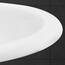 ML-Design Waschbecken aus Keramik Weiß glänzend 57x19,5x48,5cm Oval Einbauwaschbecken mit Hahnloch und Überlauf, Badezimmer Aufsatzwaschbecken Einbauwaschtisch Waschschale Waschplatz Handwaschbecken