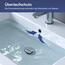 VILSTEIN® Keramik Waschbecken Eckig [80CM] - Aufsatz - & Einbauwaschbecken für Badezimmer & Gäste WC - Einbauwaschbecken Bad - Waschbecken Einsatz - Handwaschbecken für Waschtisch - Bathroom Sink
