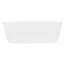 ECD Germany Waschbecken Waschtisch 405 x 405 x 140 mm aus Keramik Weiß - Aufsatzbecken Aufsatzwaschbecken Handwaschbecken Aufsatzwaschtisch Spülbecken Becken Wasserfall Waschschale Waschschüssel
