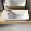 Kerabad Design Waschbecken, Aufsatzwaschbecken eckig, 70 cm