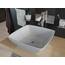 Kerabad Design Aufsatzwaschschale Waschtisch Waschbecken Einbauwaschbecken aus Mineralguss KB-TRQ460