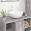 vidaXL Waschbecken, Becken für Badezimmer Waschzimmer Schminkraum, Handwaschbecken ohne Wasserhahn Ablaufgarnitur, Aufsatzwaschbecken Badwaschbecken, Weiß Keramik Rund