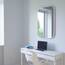 Umbra Hub Wandspiegel – Rechteckiger Spiegel für Diele, Badezimmer, Wohnzimmer und Mehr, Weiss, 61x91 cm