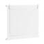 SoBuy Badezimmerspiegel Hängeschrank Spiegelschrank Bad Weiß – Wandspiegel mit Ablage aus E1 MDF & Glas, Badschrank Hängend für Badezimmer 60x6x53,5cm BZR212-W