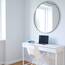 Umbra Hub Wandspiegel, MDF, Grau, 94 cm