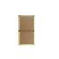 Rococo by Casa Chic - Wandspiegel aus Massivholz im Shabby-Chic-Stil, extra groß, 140 x 75 cm, Gold