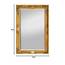 Rococo by Casa Chic - Goldener Shabby Chic Wandspiegel - 90 x 60 cm - Handgefertigter Spiegel - Barock - Groß - Massivholz - Antik Gold