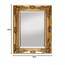 Rococo by Casa Chic - Goldener Shabby Chic Spiegel - Massivholz - Handgefertigt - Barock - 42x53 cm - Antik Gold
