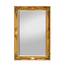 Rococo by Casa Chic - Goldener Shabby Chic Wandspiegel - 90 x 60 cm - Handgefertigter Spiegel - Barock - Groß - Massivholz - Antik Gold