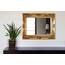 Rococo by Casa Chic - Goldener Shabby Chic Spiegel - Massivholz - Handgefertigt - Barock - 42x53 cm - Antik Gold