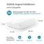 TEMPUR Original Schlafkissen Memory Foam, ergonomisches Nackenstützkissen für Seiten- und Rückenschläfer, Liegefühl fest, M (50 x 31 x 10/7 cm), Weiß