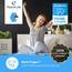 Kopfkissen 65x65 inSPIRO, Premium Kissen von Schlafexperten entwickelt, Ergonomisches Schlafkissen für Seitenschläfer, Rückenschläfer, Bauchschläfer, Ideales HWS Nackenstützkissen, Pillow made in EU