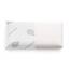Textilhome – Reisekissen 43x24 cm | Ergonomisches Nackenkissen aus Memory-Foam mit Aloe Vera Bezug, atmungsaktiv & waschbar, inklusive Tragetasche | Flugzeug, Zug, Camping.