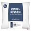 Blumtal Kopfkissen 80x80 cm - Nackenkissen mit anpassbarer Füllung - 100% Mikrofaser & waschbar bis 95 Grad - höhenverstellbares Kissen mit Paspel - für erholsamen Schlaf
