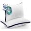 Utopia Bedding Kopfkissen (2er Set), 50 x 70 cm Schlafkissen, Gebürsteter Stoff Bezug Bettkissen, Premium Qualität Weich et Atmungsaktiv Kissen (Marineblau)