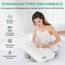 UTTU Memory Foam Kissen, Kopfkissen zur Linderung von Nackenschmerzen, Ergonomisches Nackenkissen Sandwichkissen, verstellbares Memory Schaum Kissen 60x35x13/11cm