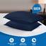 Utopia Bedding KopfKissen (2er Set), 50 x 70 cm Schlafkissen, Atmungsaktiv et Weich Kissen (Marineblau)