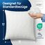 LILENO HOME Allergiker Kopfkissen 80x80 (2er Set) – 95°C waschbar, Oeko-Tex & Made in DE – Kissen 80x80 anpassbar für himmlischen Schlaf – Haut schmeichelndes & geruchsfreies Pillow