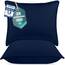 Utopia Bedding KopfKissen (2er Set), 60 x 60 cm Schlafkissen, Atmungsaktiv et Weich Kissen (Marineblau)