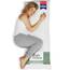 Snuggle-Pedic Extrem luxuriöses, geschreddertes Memory-Foam-Körperkissen in voller Größe mit atmungsaktivem, Kool-Flow-Kissenbezug - passend für 20 x 54 Zoll Körperkissenbezüge und -bezüge