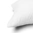 EDOW Kisseneinlagen, 4 Stück, leichte Daunen-Alternative Polyester-Kissen, Couch-Kissen, Kissenfüllung, maschinenwaschbar, Weiß, 45,7 x 45,7 cm