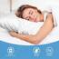 Dream Rite Geschreddertes hypoallergenes Gedächtnisschaumkissen, verstellbares Startseite Kissen, Heimkissen Hotelkollektion, abnehmbar kühlender Viskosebezug aus Bambus (Königingröße, 1 Packung)