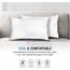 Dream Rite Geschreddertes hypoallergenes Gedächtnisschaumkissen, verstellbares Startseite Kissen, Heimkissen Hotelkollektion, abnehmbar kühlender Viskosebezug aus Bambus (Königingröße, 1 Packung)