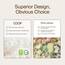 Geschreddertes Memory-Foam-Kissen mit Bambusbezug von Coop Home Goods