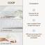 Geschreddertes Memory-Foam-Kissen mit Bambusbezug von Coop Home Goods