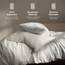 Geschreddertes Memory-Foam-Kissen mit Bambusbezug von Coop Home Goods