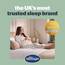 Silentnight Hotel Collection Luxus-Kissen, 2er-Pack, Hotelqualität mit eleganter Paspelierung und weichen Bezügen für Rücken-, Vorder- und Seitenschläfer, hypoallergen und maschinenwaschbar, Weiß