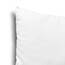EDOW Kisseneinlagen, 4 Stück, leichte Daunen-Alternative Polyester-Kissen, Couch-Kissen, Kissenfüllung, maschinenwaschbar, Weiß, 45,7 x 45,7 cm