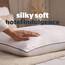 Silentnight Hotel Collection Luxus-Kissen, 2er-Pack, Hotelqualität mit eleganter Paspelierung und weichen Bezügen für Rücken-, Vorder- und Seitenschläfer, hypoallergen und maschinenwaschbar, Weiß