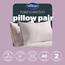 Silentnight Hotel Collection Luxus-Kissen, 2er-Pack, Hotelqualität mit eleganter Paspelierung und weichen Bezügen für Rücken-, Vorder- und Seitenschläfer, hypoallergen und maschinenwaschbar, Weiß