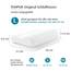 TEMPUR Original Schlafkissen Memory Foam, ergonomisches Nackenstützkissen für Seiten- und Rückenschläfer, Liegefühl fest, L (50 x 31 x 11.5/8.5 cm), Weiß