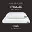 Tempur-Pedic TEMPUR-Cloud Kissen zum Schlafen, Standard, weiß, 1 Count (Pack of 1)