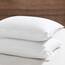 downluxe Daunen-Alternative King Size Kissen (2er Pack) – 100% atmungsaktiver Baumwollbezug, Premium-Hotel-Kollektion, weiche Bettkissen zum Schlafen, 50,8 x 91,4 cm