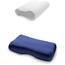 TEMPUR Kissen Set mit Füllung und Bezug, Original Kopfkissen Größe L mit Jersey-Kissenbezug (blau)