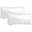 sleepling 2er Set Kopfkissen 50x75 cm, Allergiker Kissen, waschbar, Made in EU, Oeko-TEX, Schlafkissen 50 x 75, Bettkissen, Pillow, 2 Stück, Basic 100