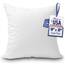 Foamily Premium Hypoallergenes Füllkissen, quadratisch, Polyester, 45,7 x 45,7 cm, Weiß