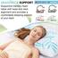 ComfySleep Kingsize-Viskosekissen aus Bambus, kühlend, geschredderter Memory-Schaum, verstellbare Viskose aus Bambus, Abnehmbarer/waschbarer Bezug, 2 Stück
