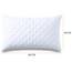 Amazinggirl Kopfkissen 40x80 cm - Kissen Allergiker Schlafkissen Polster Pillow Made in EU und Pillows for Sleeping 80 x 40 Bett Kissens für Schlafen Oeko-Tex Weiß - 4 Stück