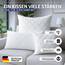 Gentle North Kopfkissen (30x30 cm groß) - 4er Set Kissen für Bett und als Dekokissen - Mit Reißverschluss für Füllung - Sofakissen - Zierkissen für Couch und Sofa - Ökotex - Waschbar bis 60° - Weiß