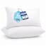 Flowen Kopfkissen 48x74 cm Kissen für Bett 48 x 74 2er Set Bettkissen Hypoallergene Anti-Milben Weiche Kissenfüllung mit Weicher Gesteppter Kopfkissenbezug 100% Polyester Schlafkissen